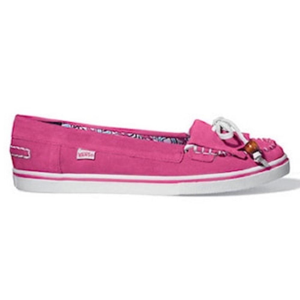 Vans Pink Slip-On Boat Shoe